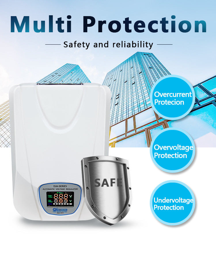 JAJA Series Energy Saving Household Voltage Stabilizer For Overvoltage Protection
