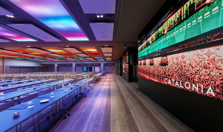 HD P1.6 P1.8 P1.9 P2.5 Indoor LED Video Wall For Full Color Display Fixed Installation