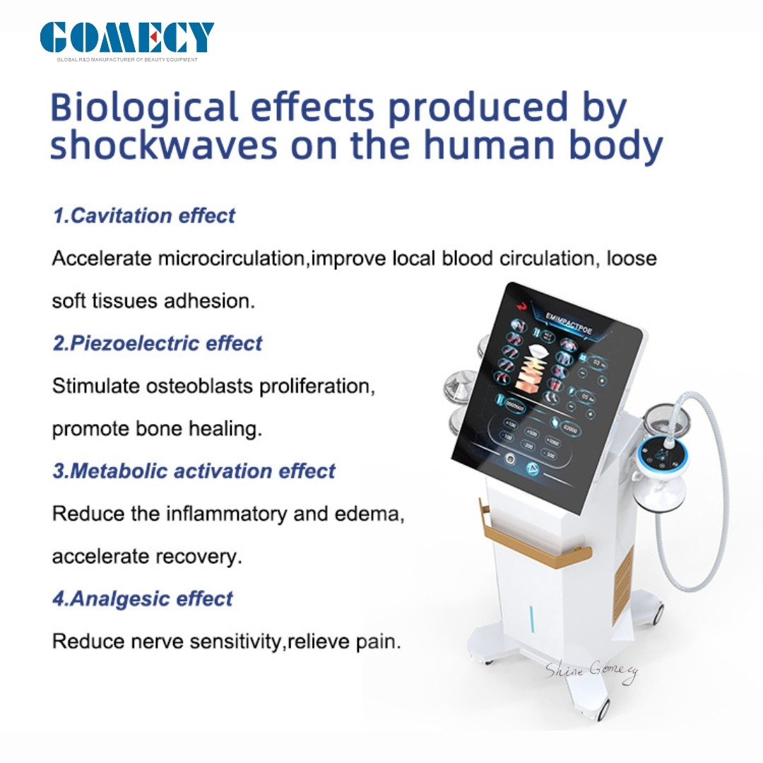 Professional Vertical Focus Shockwave Therapy Device for Effective ED Shockwave Therapy