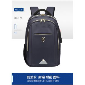 China Personalized Daily Metal Zipper Backpack Adjustable Shoulder Strap Attached on sale