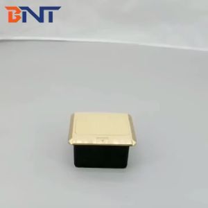 Pop Up Type Copper cover electrical floor mounted socket outlet box