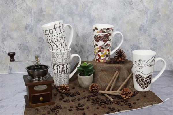 510cc coffee mug milk mug AB grade Ceramic/Porcelain for commercial using