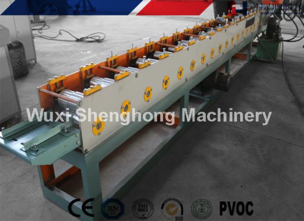 Metal Window / Door Frame Cold Roll Forming Machine With Hydraulic Cutting