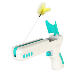 2021 New Products Custom Interactive Cat Toy Self-bouncing Feather Cat Tease Pet