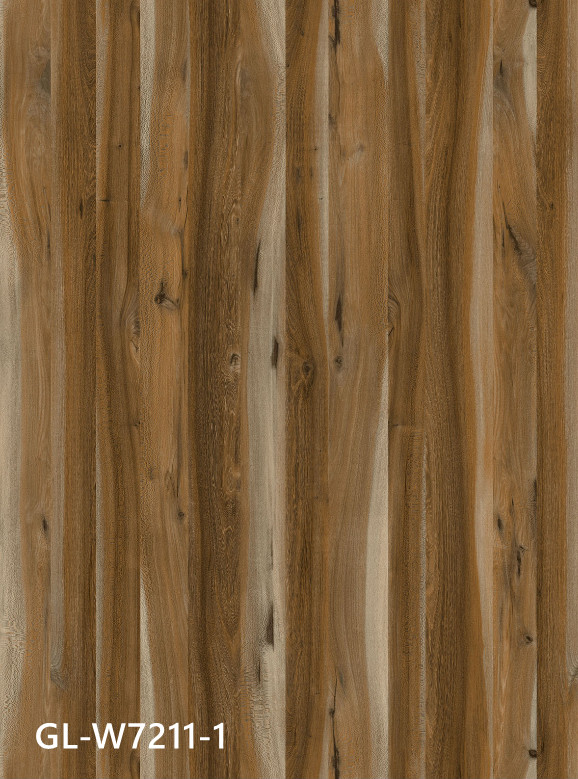 GKBM Greenpy Walnut Grain Stone Vinyl SPC Rigid Flooring Plank GL-W7211-1