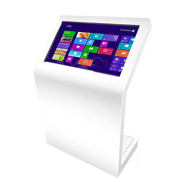 50Hz IR Interactive Touch Screen Kiosk Signage 43Inch Floor Standing