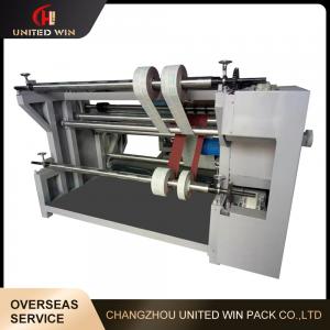  1800mm Self Adhesive Tape Double Rewinding Slitting Machine Deviation Correction Manufactures