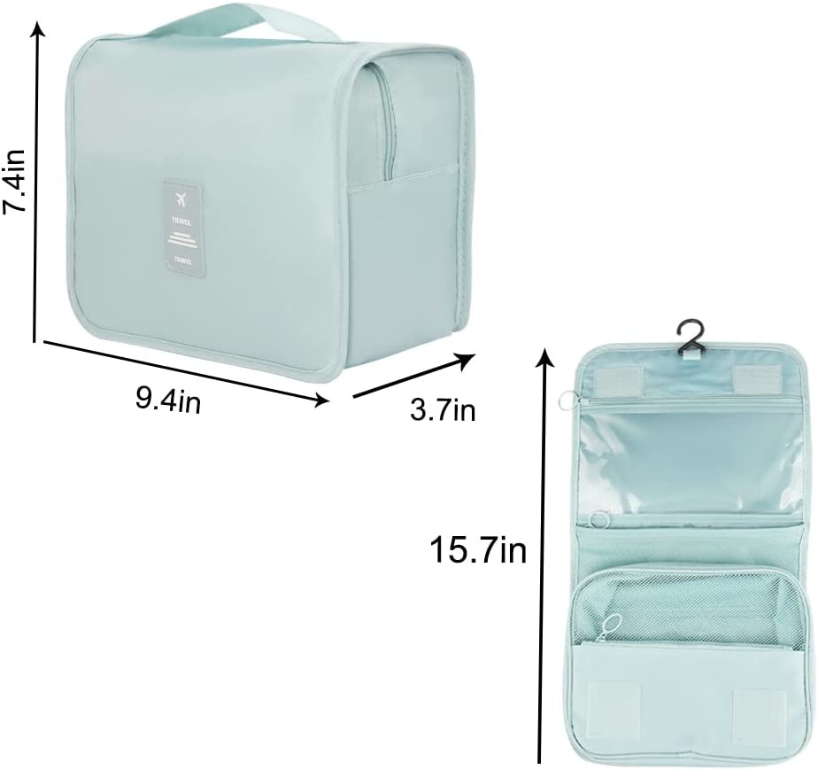 Women Hanging Toiletry Bag Water Resistant Cosmetic Makeup Travel Organizer Sturdy