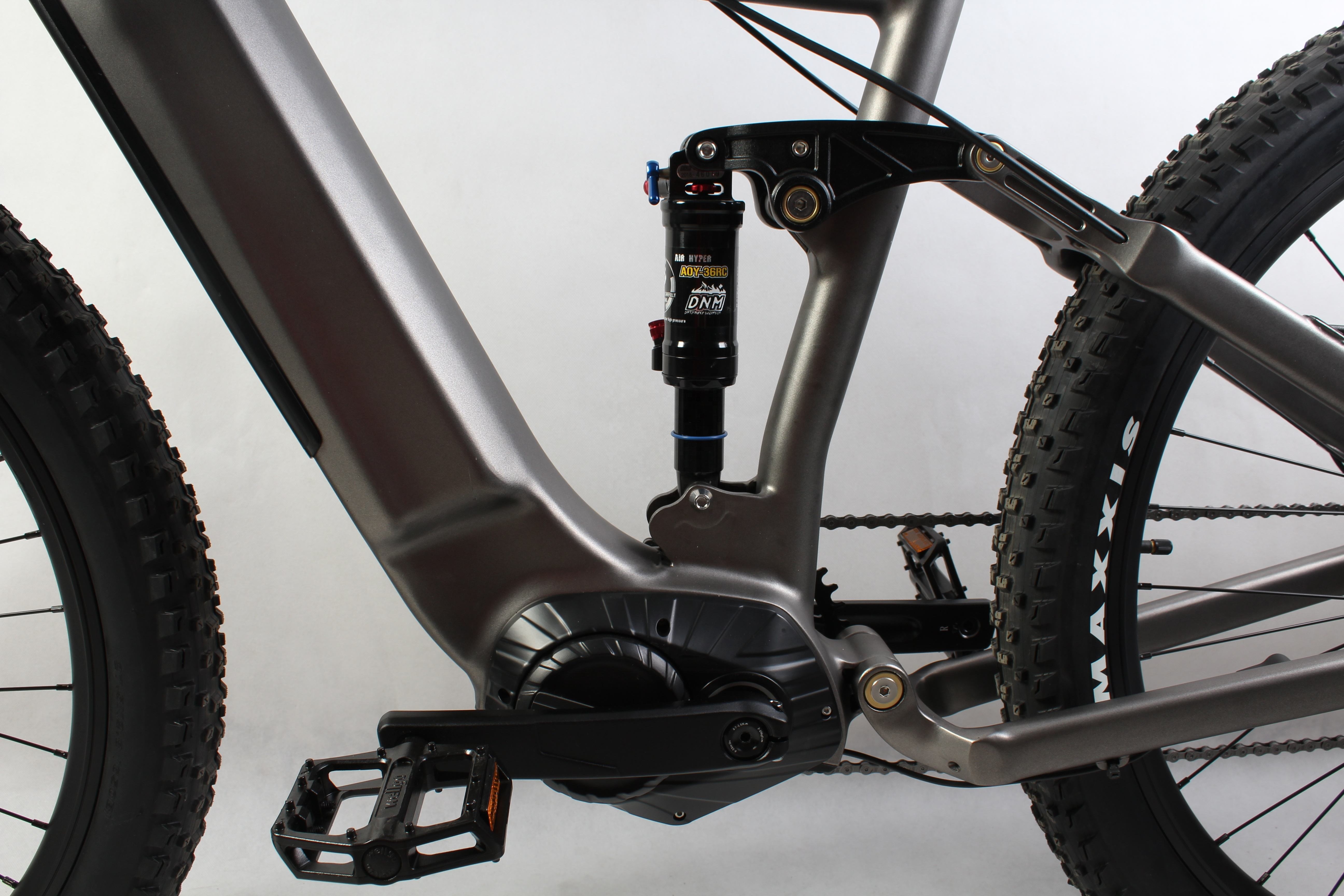 Aluminum Alloy Frame 27.5 Inch Mountain E Bike Full Suspension 30-50Km/h Max Speed