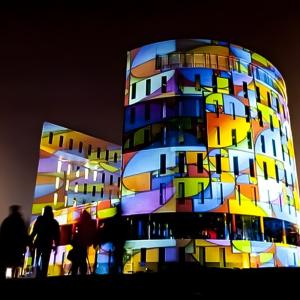  Creative 3d Projection Animation Manufacturer Mapping Large Wall Projection Manufactures