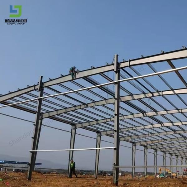 Low Cost Prefab Frame Steel Structure Warehouse Workshop Building Shed Garage