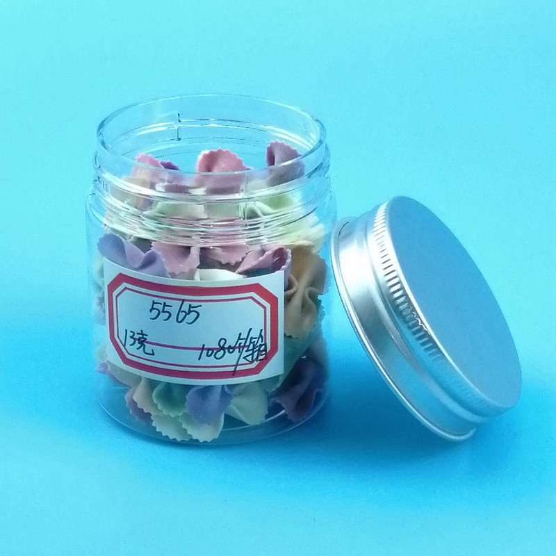 130ml Plastic Screw Cap Jars For Wedding Party Gift