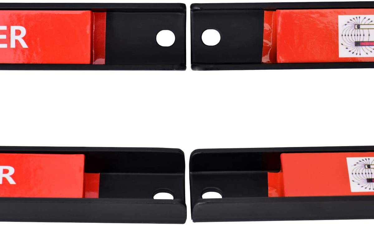 18 Inch Magnetic Tool Bar Set A3 Ferrite Magnet Material for Organized Garage Storage