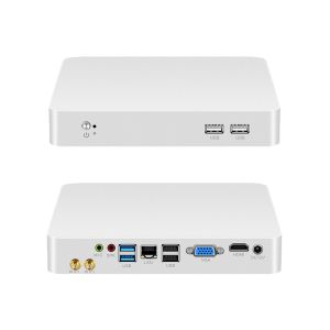 Intel Mini PC With Core Series Processor DDR3 RAM And White Aluminium Chassis