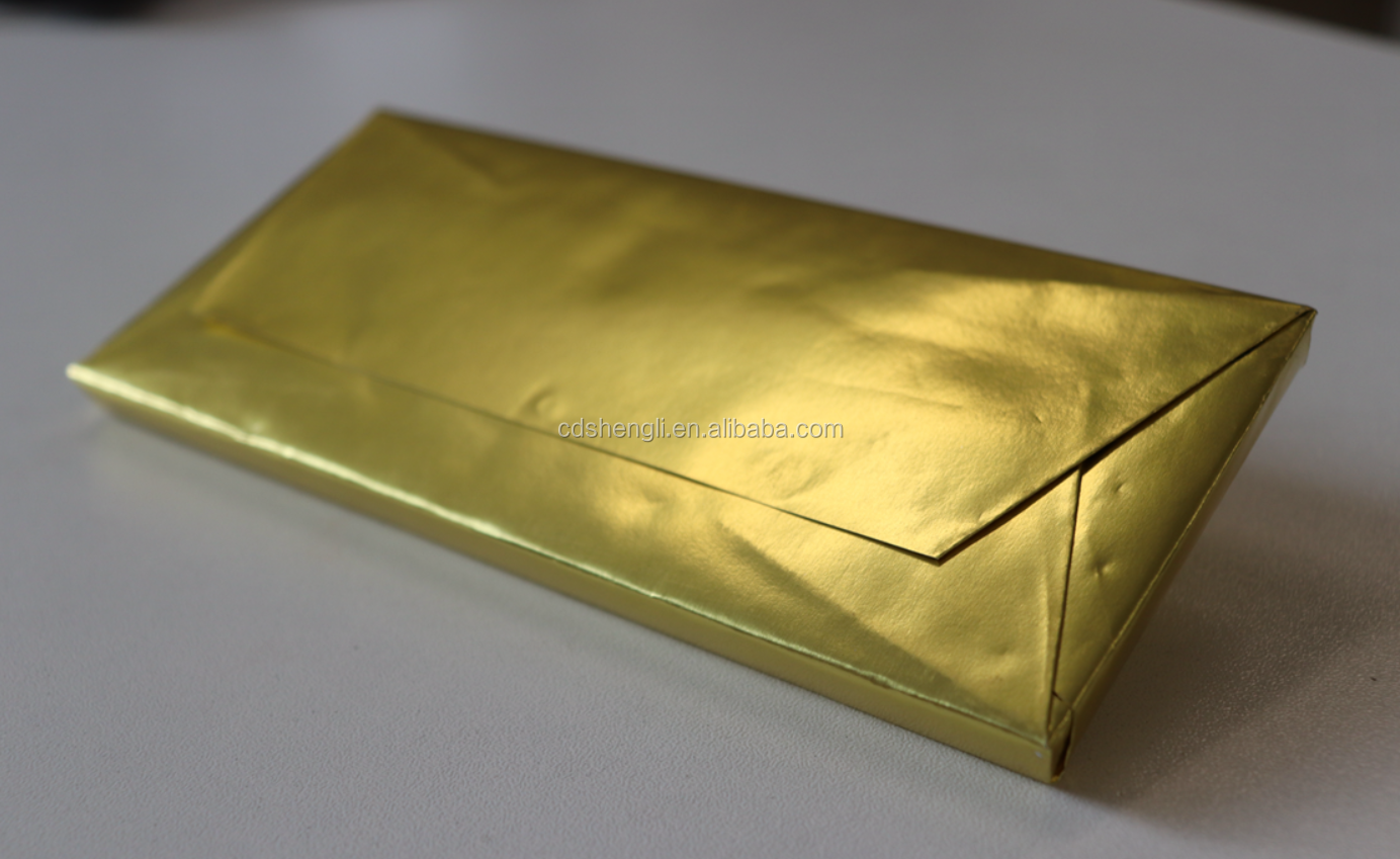 Hot Welding Semi-automatic Horizontal Chocolate Bar Tablets Fold Wrapping Packing Machine