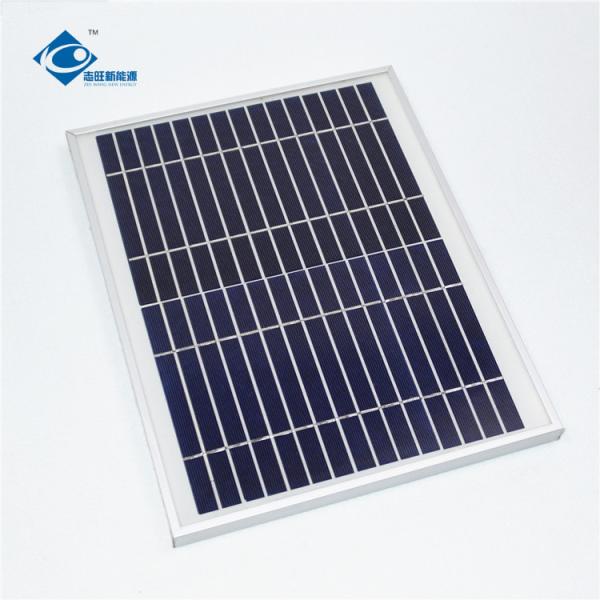 10W Environmental Protection 15V Glass Laminated Solar Panel ZW-10W-15V Portable
