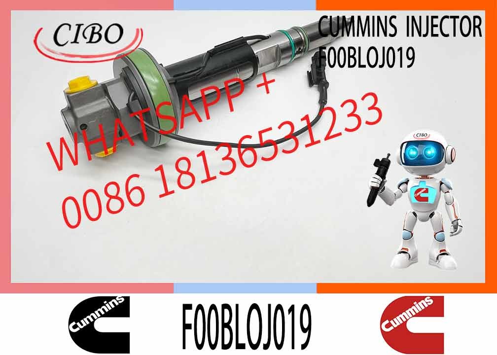 Construction Machinery QSK19 QSK38 QSK50 QSK60 Engine Fuel Injecto 4089972 Y431K05417 Y431K05246 F00BLOJ019 09864356 Injector for QSK19 Diesel