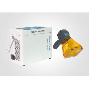 Automatic Smart LCD 20W 30W Handheld Laser Etching Machine For Metal Aluminum