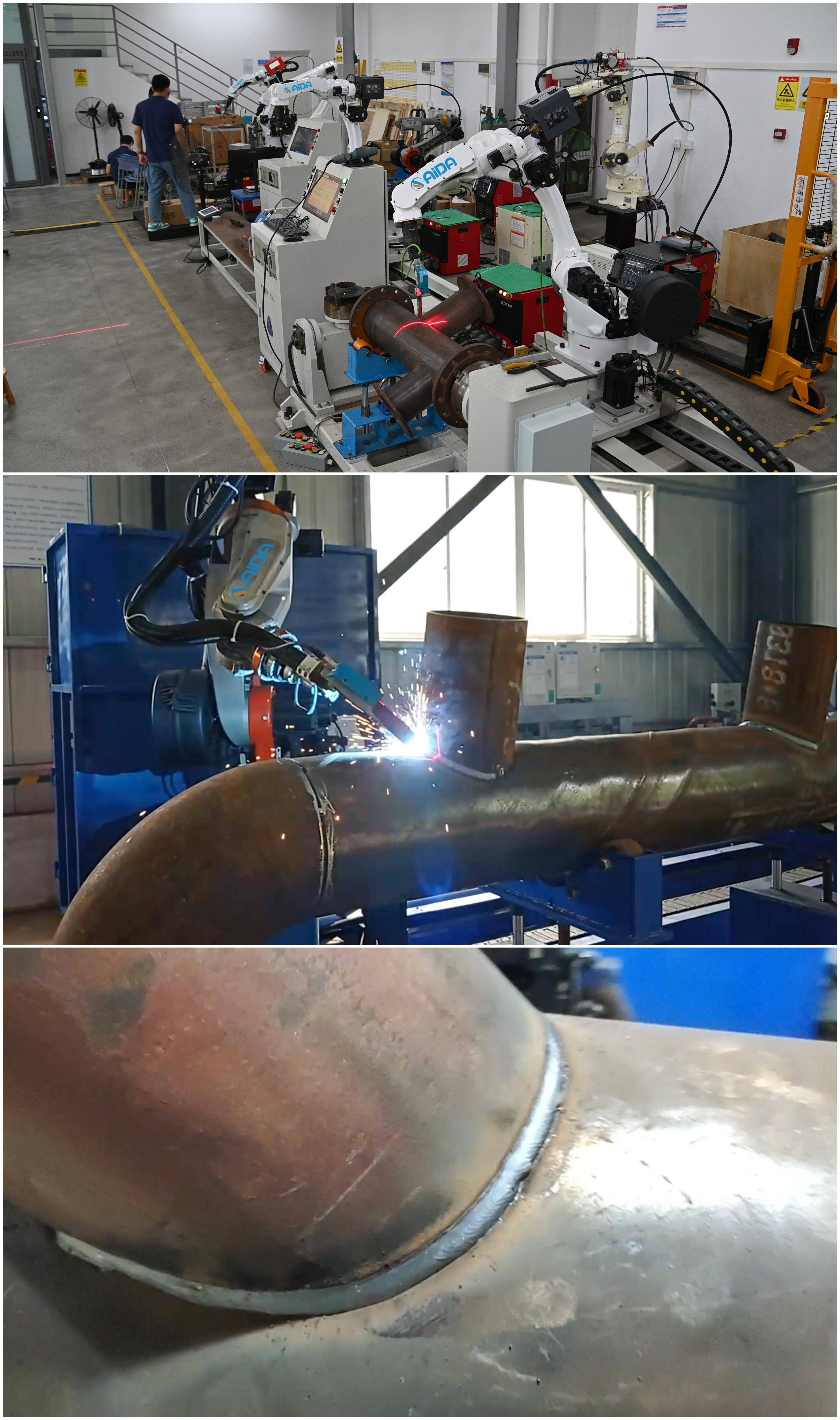 Robot Welding Equipment Robotic Laser Welding Machine Custom Manipulator Welding Equipment