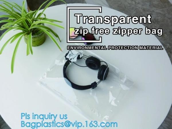 apparel packaging bag with Zip lockkk slider, Binding Christmas Gift Bag, Zip