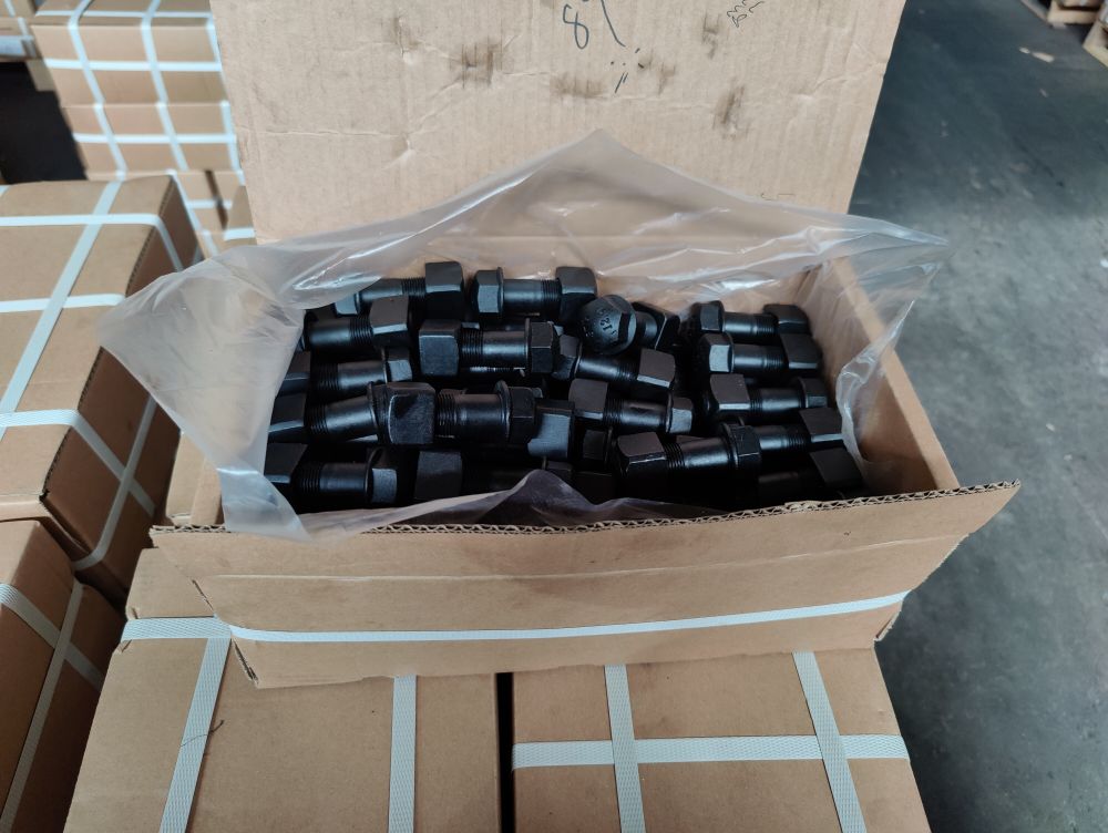 Steel Plow Bolts and Nuts Grade 12.9 PB3/4*2 for Excavator and Bulldozer and Solution