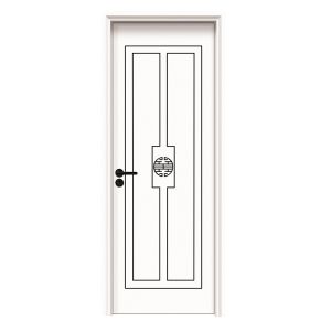 China Formaldehyde-free WPC Hollow Door with Sound Insulation 30dB and Low Maintenance for Modern Living Spaces on sale