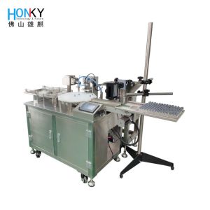 China Ground Type Automatic Vial Filling And Capping Machine With High Precision Pump Automatic Feeding Function For Frozen Dry Liquid Filling on sale