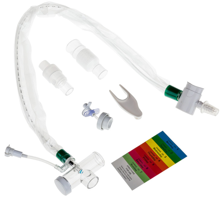 Medical Grade Suction Catheter PVC Material Medical Closed Suction System 14Fr Tracheostomy