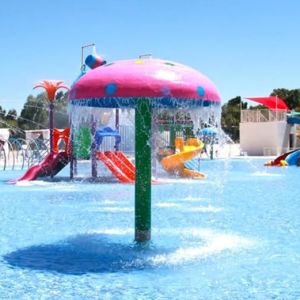 Easy Installation and Customizable Design Certified Safety Water Spray Park