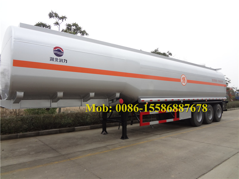 4000L Food Oil Tank Trailer Three Axles 45000L Food Oil Tanker Trailer