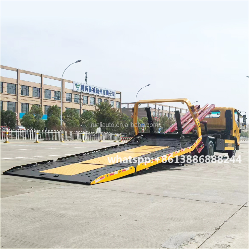 The Superstructure of 5-ton Wrecker the Top of Rescue Recovery Tow Truck Wrecker Truck Body