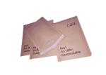 Kraft Bubble PBAT Biodegradable and Compostable Bags With Self Sealing