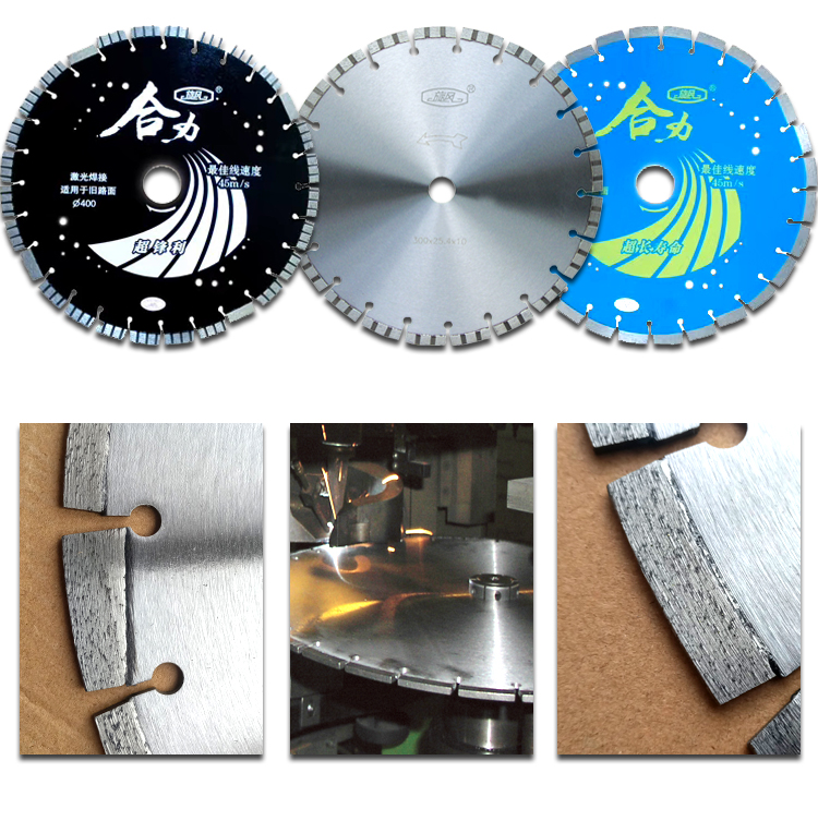 Laser Welding Saw Blade Diamond Circular Saw Blade For Cutting Concrete