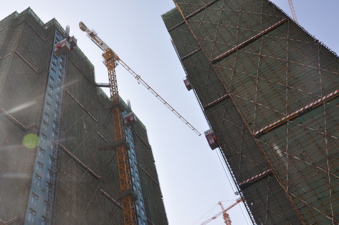 Building Site 110kw 300m Rack And Pinion Construction Hoist Hot Galvanized