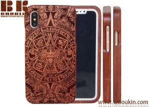 China Bamboo +wood Case Newest Styles Developed Environmental  Phone Case for IPhone X on sale