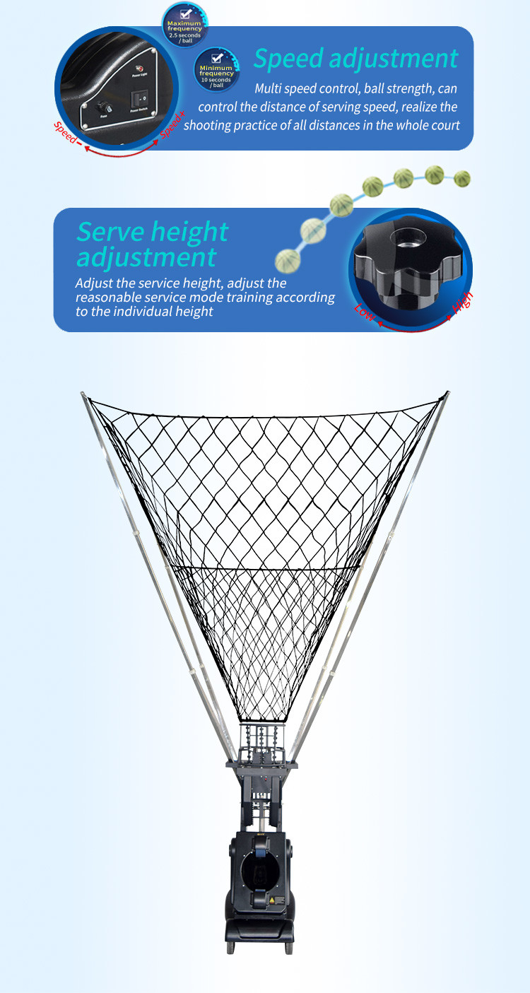 Siboasi K1900 Basketball Shooting Machine Standing Type 150W