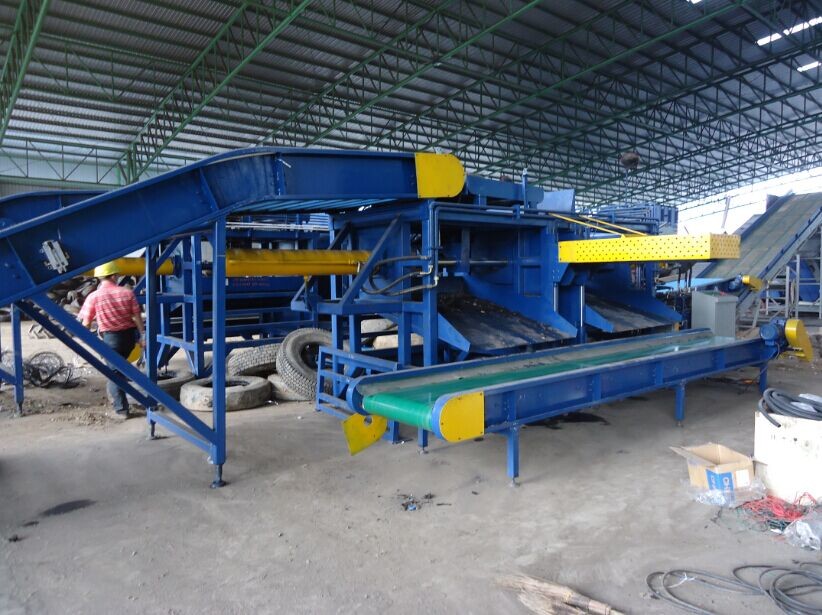 DS-1200 Automatic Double Hook Debeader PLC controlled Full Automatic Debeader for Truck Tires
