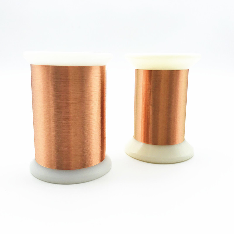 AWG 55 0.013-0.08mm Ultra Fine Enameled Copper Wire Magnet Winding Wire For Motor