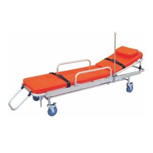 China Emergency Rescue Ambulance Folding Wheelchair Ambulance Stretcher With Wheels on sale