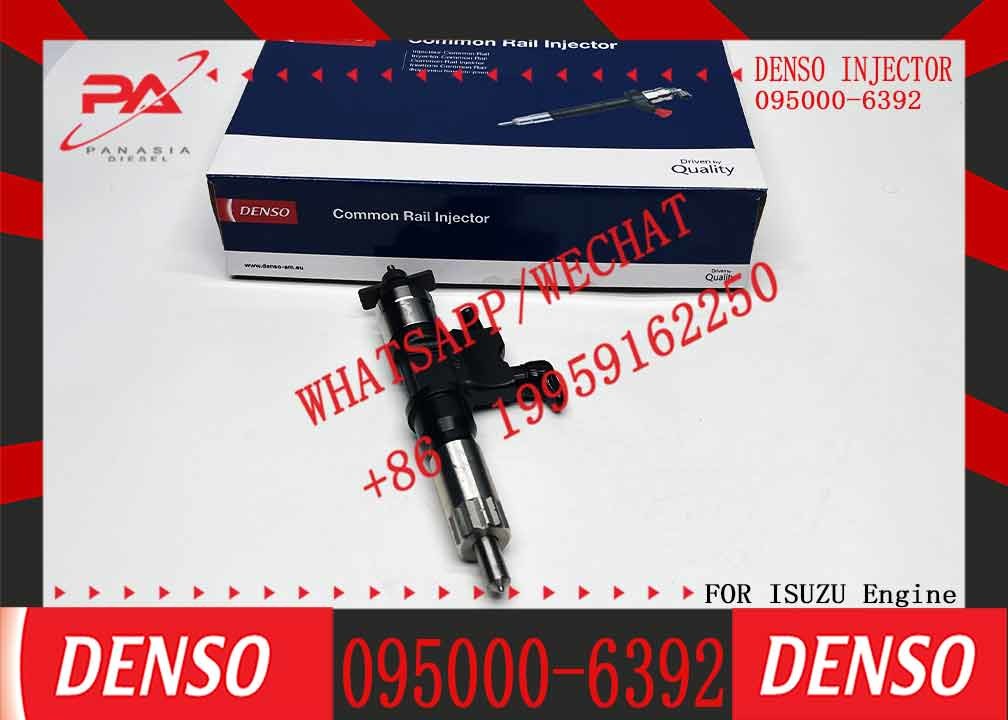 095000-6392 Common Rail diesel Injector 0950006392 Replace Fuel Injector 09500 6392 for car