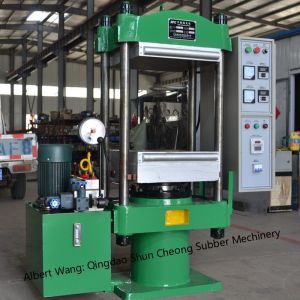 Customized Rubber Ball Making Machine / Hydraulic Plate Vulcanizing Press