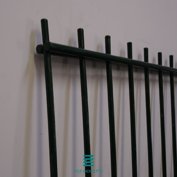 Double wire panel fencing 2D PVC Coated Metal Mesh Fence Panels Garden Fencing