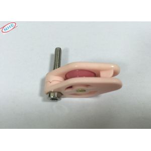 China Ceramic Guide Roller prevents wire jumping aluminum ceramic caged pulley on sale