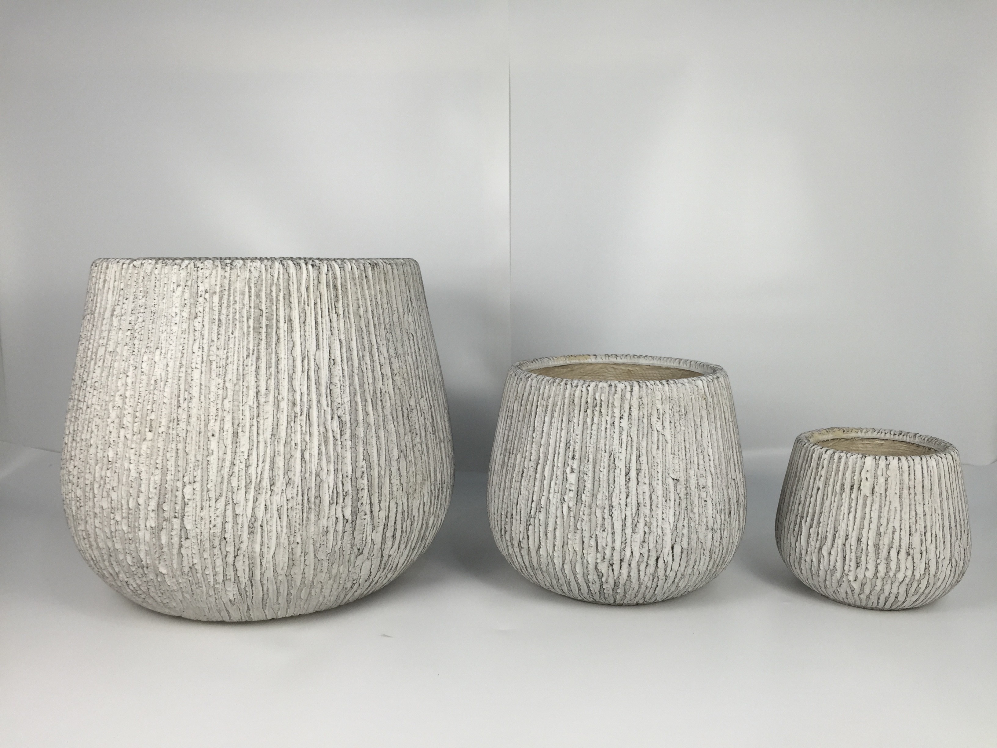 Outdoor Decor Fiber Clay Planters Durable And Stylish Designs