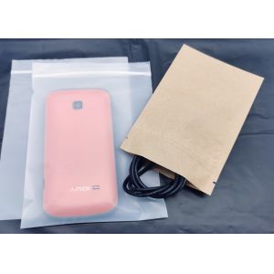 Compostable Press Seal Mini Grip Resealable Zipper Pouches