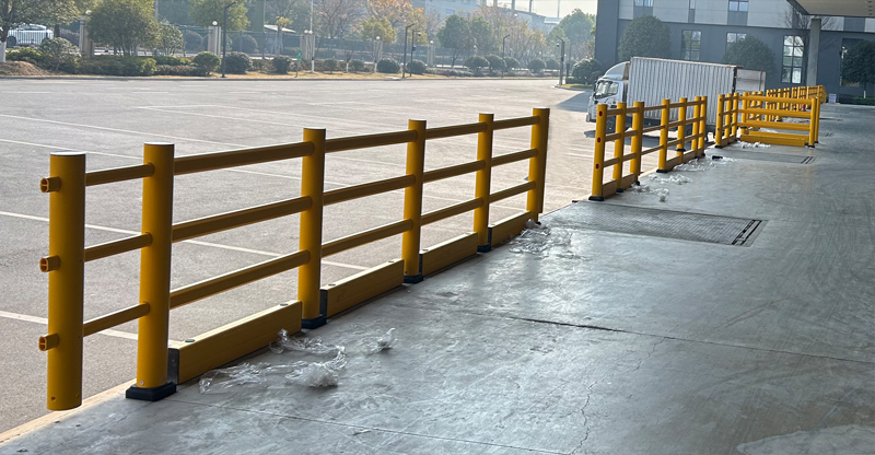 Warehouse Protector Anti-Collisio Safety Barrier Guardrails Sliding Door