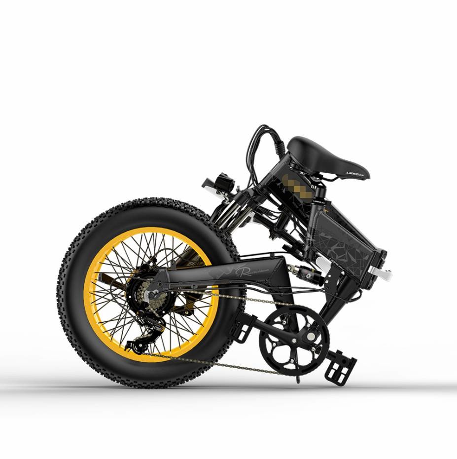 Folding Full Suspension Fat Tyre Electric Bicycle 20inch 1000w 48v X3000