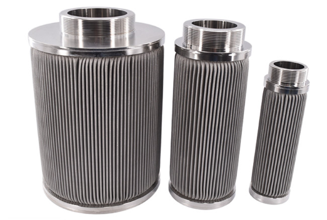 304 Stainless Steel Air Dust Filter Folding Screen Filter Element 200 Mesh High Temperature