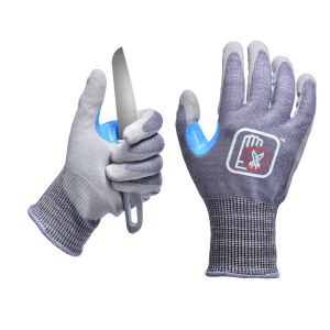  Winter Steel Fiber Strings Spandex Polyester Anti Vibration Cut Resistant Gloves SAFEYEAR Manufactures