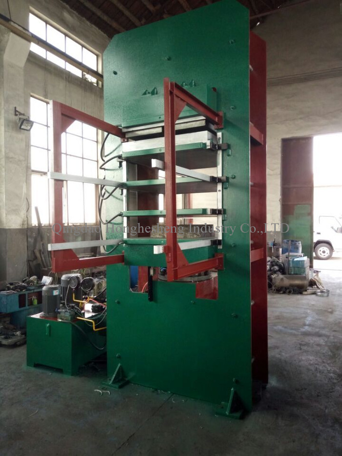 250T Rubber Tile Making Machine 800x800mm 1000x1000mm Hot Press Machine
